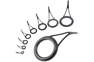 OriGlam Kit de Réparation de Canne à Pêche, Pointe et Guides - Pièce de Pêche