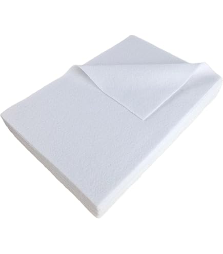Rouleau Fausse Fourrure Blanche 5cm X 1.5m - DIY Couture - Décoration Cosplay - Lavable