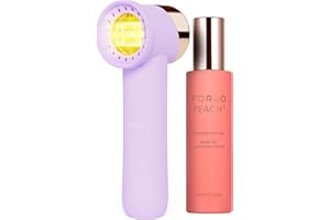 FOREO PEACH 2 - IPL Hair Removal Device + Calming & Hydrating IPL PEACH Cooling Prep Gel - Long-lasting Hair Removal - IPL Laser For Body & Face - Skin Cooling & Silicone Shield - Lavander