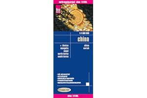 China, mapa de carreteras impermeable. Escala 1:4.000.000. Reise Know-How.: world mapping project (China (1:4.000.000))