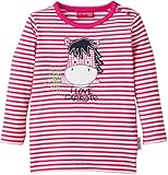 SALT AND PEPPER Baby Girls B Longsleeve my Pony stripe Striped Crew Neck Long Sleeve Long Sleeve Top