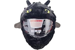 MOAGEME Motorradhelm Abdeckung Plüsch Motorradhelm Überzüge Integralhelm Schutzhülle Motorradhelm Hut Motorrad Lustiges Crash Lustige Verrückte Hülle Für Personalisierte Vollhelme Im Freien