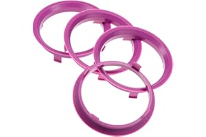 BOPPON 4X Anneaux de centrage 70,1 x 65,1 mm Violet Jantes Bagues Made in Germany