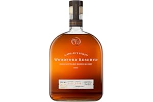 Woodford Reserve Kentucky Straight Bourbon, 70 cl | Premium Distilled American Bourbon | 43.2% ABV