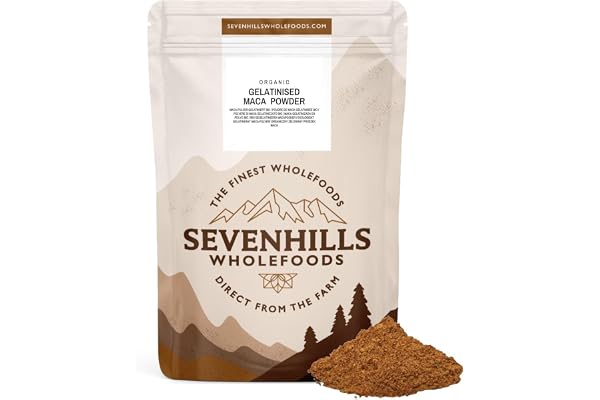 Sevenhills Wholefoods Poudre De Maca Gélatinisée Bio 400g