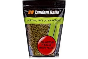 Tandem Baits Pellets D’Amorçage Pêche À La Carpe Method Feeder SuperFeed Micro Pellet 2 mm 1 kg