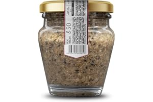 Valnerina Tartufi Truffe Noire D'été Broyée | Naturelle, Artisanale et Italienne Conservée Dans De L'huile D'olive Extra Vierge Evo | Pot 50 Gr.