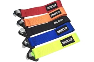 GTTCCG XYDZ 5PCS Cinghia di Traino Gancio Universale di Emergenza Rimorchio per Veicolo Corda per Tracolla Corda di Traino in Auto Universale Resistente Corda Paraurti Anteriore e Posteriore 5 Colori