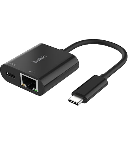 Adaptateur Ethernet 2-en-1 Lightning Vers RJ45 + Port De Charge - Compatible IPhone/iPad - 100 Mbps - Gris - 4
