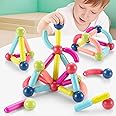 M&J&DELEE M&J Magnetic Sticks Assembling Building Blocks Stick Toys Kids Early Education DIY Assembling Intellectual Toys for Boys and Girls (pack of 36)