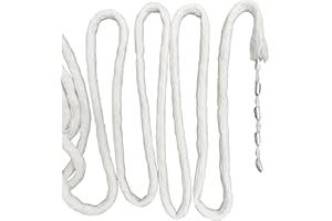 YJSDDNTY Filo di Piombo per Tende, Treccia Piombo, Filo di Piombo per Tende Varie Grammature per Tende per Tende da Doccia Tovaglia Tendine Finestra per Evitare di Soffiare（10M ）