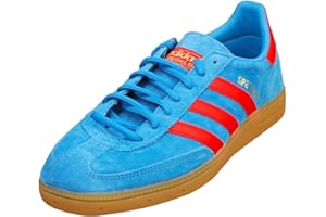adidas Men's Low Handball Special Trainers, Bright Blue Vivid Red Gold Metallic Fx5675, 11 UK
