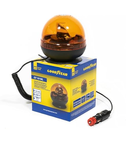 HELLA Micro Lightbar LED | Luz De Aviso ámbar 12V/24V | Imán Exterior | Cable 2,5m | 2RL 014 566-121