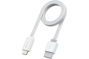 Neoteck Adaptateur Wii vers HDMI 150cm Câble Vidéo Audio Haute Définition 720P/1080P Convertisseur Console Plug & Play sans Alimentation Compatible avec TV Écran Moniteur Projecteur - Blanc