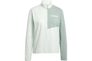 adidas Damen Terrex Multi Climacool Half Zip Long Sleeve T-Shirt