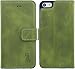 Produktbild Burkley Lederhülle geeignet für Apple iPhone SE / 5S / 5 Handyhülle Handytasche Case Cover - bruchfeste Schutzhülle für das iPhone SE / 5S - Handmade in Europe (Hellgrün)