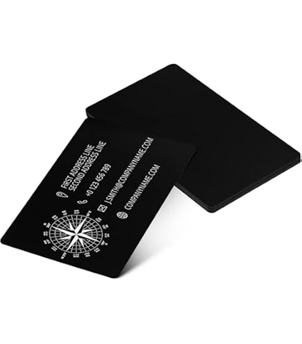 50 stuks blanco visitekaartjes universele mode metalen laser 50 stuks blanco visitekaartjes universele mode metalen laser