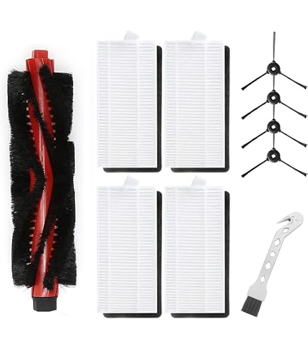 Kit Ricambio Per Robot Aspirapolvere Lefant - Spazzola Principale, Laterale E Filtri