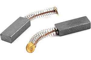 UXCELL Sourcingmap Rotary Tool Replacement 25mm x 10mm x 6mm Carbon Motor Brush 2 Pcs