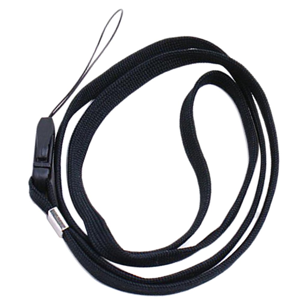 Generic 16inch Black Neck Strap Lanyard for Mp3 Cell Phone ID Card