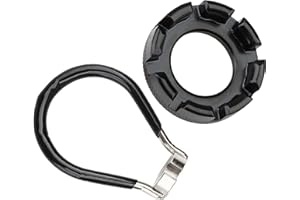 Icywink Clé à Rayons 8 Voies de Vélo, Clé à Rayons, Clé à Rayons de Vélo 6 Tailles Calibre 10-15, Outil de Cle a Rayon VTT, Clé à Roue de Vélo pour Réglage Réparation de Roues de Vélo