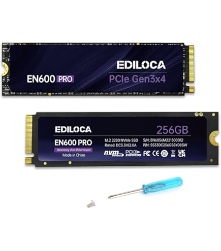 Toshiba Disque SSD M.2 SS 256 Go 80 mm L : Amazon.fr: Informatique