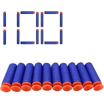 400 Fléchettes Nerf 7.2cm - Compatibles Pistolets N-Strike Elite, Sécurité Optimale Pour Enfants