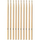 Chroma Baget - Davul - 5 &Ccedil;ift Bateri Bageti Drumsticks 5a P&uuml;r&uuml;zs&uuml;z Y&uuml;zey