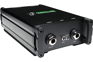 Mackie MDB-1P Passive Direct Box (DI) With Ground Lift and -15 dB Pad