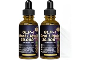 OXGPAL GLP-1 Drops, GLP1 Weight Loss Drops, GLP-1 Oral Solution, GLP-1 Moringa Dropss, Natural Plant Extrac,Firming Skin, Suitable for All Body Types, Unisex (2PCS*30ML)