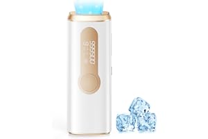 ‎HAARLOSY Haarlosy IPL Geräte Haarentfernung Laser mit Gefrierfunktion, Schmerzfreie Haarentfernungsgerät mit HR/SC/RA Erweiterte Funktionen,999,900 Lichtimpulse und 9 Energiestufen für Körper, Gesicht, Bikini