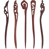 10 Stück Acetat-Haarstäbchen Set – Vintage-Stil, 17,5 Cm, Für Dutt & Frisuren, 10 Verschiedene Farben