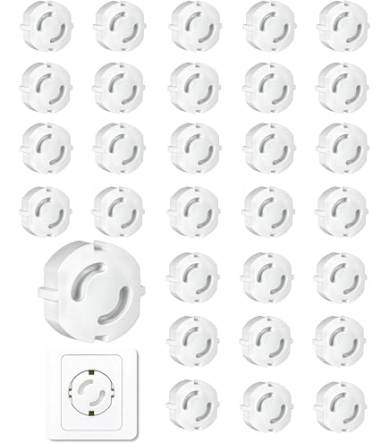 Coperture per prese da 20 pezzi, protezioni per prese elettriche sicure