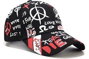 XibeiTrade Graffiti basebollkeps mode personlighet hiphop street trend hatt