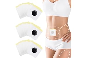 PYEUIFT Pack of 50 Slimming Plasters, Quick Fat Burner Plasters, Anti Cellulite & Fat Burning Slim Patches, Breathable and Comfortable, Natural Herbal Ingredients for Sensitive Skin