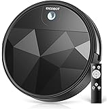 EICOBOT Robot Aspirapolvere Forte Aspirazione,Silenzioso Ultrasottile Aspirapolvere Robot,120 Minuti,Senza Grovigli,Ideale pe