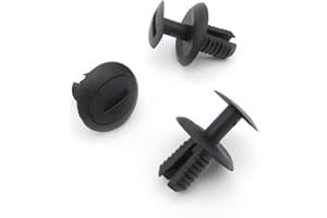 VVO Fasteners- Black Plastic Front Grille/Slam Panel Clips for Seat Leon, Arona, (Pack of 10)