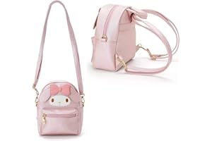ASWEETING Kawaii Cosplay Anime Stuffed Plush Bag Cartoon Anime Backpack,Cute Lolita JK Plush Figure Backpack School Handbag,Cute Girl Bag My Melody,Girl Gift Backpack