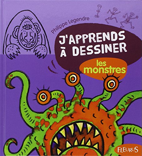 J'apprends à dessiner les monstres