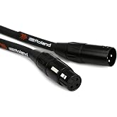 Roland Mikrofon kablosu Heavy Duty XLR 10 feet / 3 metre Black SERIES