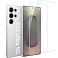 UGREEN S25 Ultra Screen Protector Military Grade Drop Protection Easy to Install Ultra HD Clear Anti Fingerprint Case Friendly 9H Tempered Glass Screen Protector Only Fit for Galaxy S25 Ultra (2 Pack)