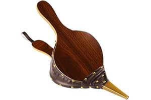 Dongzhi Blasebalg Kamin - 43×19cm Blasebalg - Blasebalg Grill - Kamin Gebläse Grillgebläse mit Lederband - Grillblasebalg Handblasebalg Kaminbalg für Grill Kamin Grill Ofen Holzofen Draussen Camping