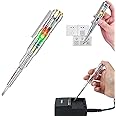 COFIEX High-Brightness Intelligent Voltage Tester Pen – Multi-Function LED Test Pen with Screwdriver, Non-Contact Electric Power Detector for AC/DC Voltage Testing (1Pcs)