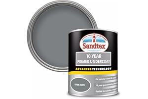 Sandtex 10 Year Primer Undercoat 750ml Dark Grey