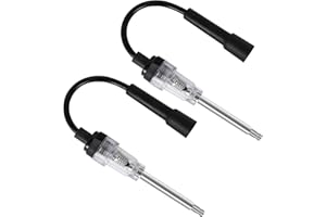 KUFAERBEAM 2Pcs Spark Plug Tester,Ignition Coil Tester,Ignition Spark checker, Spark Plug Ignition Tester for Car, Motorbike, Lawnmower, Engines