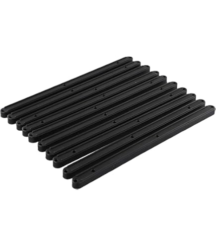 Guide Per Cassetti In Plastica - 10 Pezzi Per Scanalature Da 17 Mm, Lunghezza 298 Mm - Foto 7