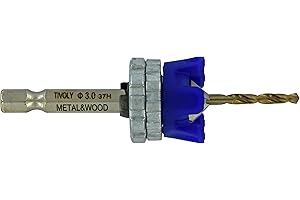 Mèche et Fraise HSS - Tivoly - Bois et Métaux - 3 mm