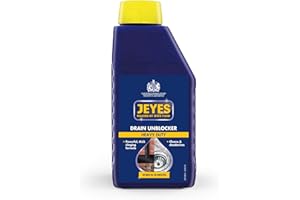 Jeyes Drain Unblocker, Powerful Outdoor Cleaning Fluid, Cleans and Deodorises, 1 Litre