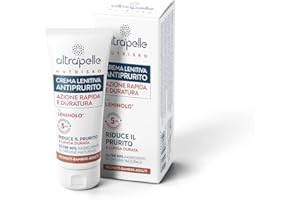 Altrapelle - Crema Antiprurito 30 ml, Sollievo Rapido e Duraturo, Oltre 90% Naturale, Per Pelli Sensibili di Neonati, Bambini e Adulti, Senza PEG, EDTA, Oli Minerali, Lenitiva e Sicura (30ml)