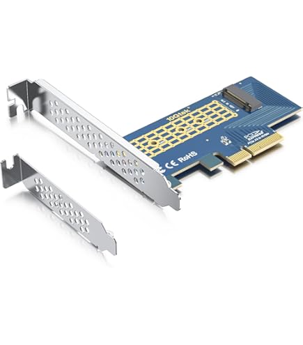 Nvme M.2 QNAP QM2-4P-384 Quad M.2 2280 PCIe SSD Expansion Card